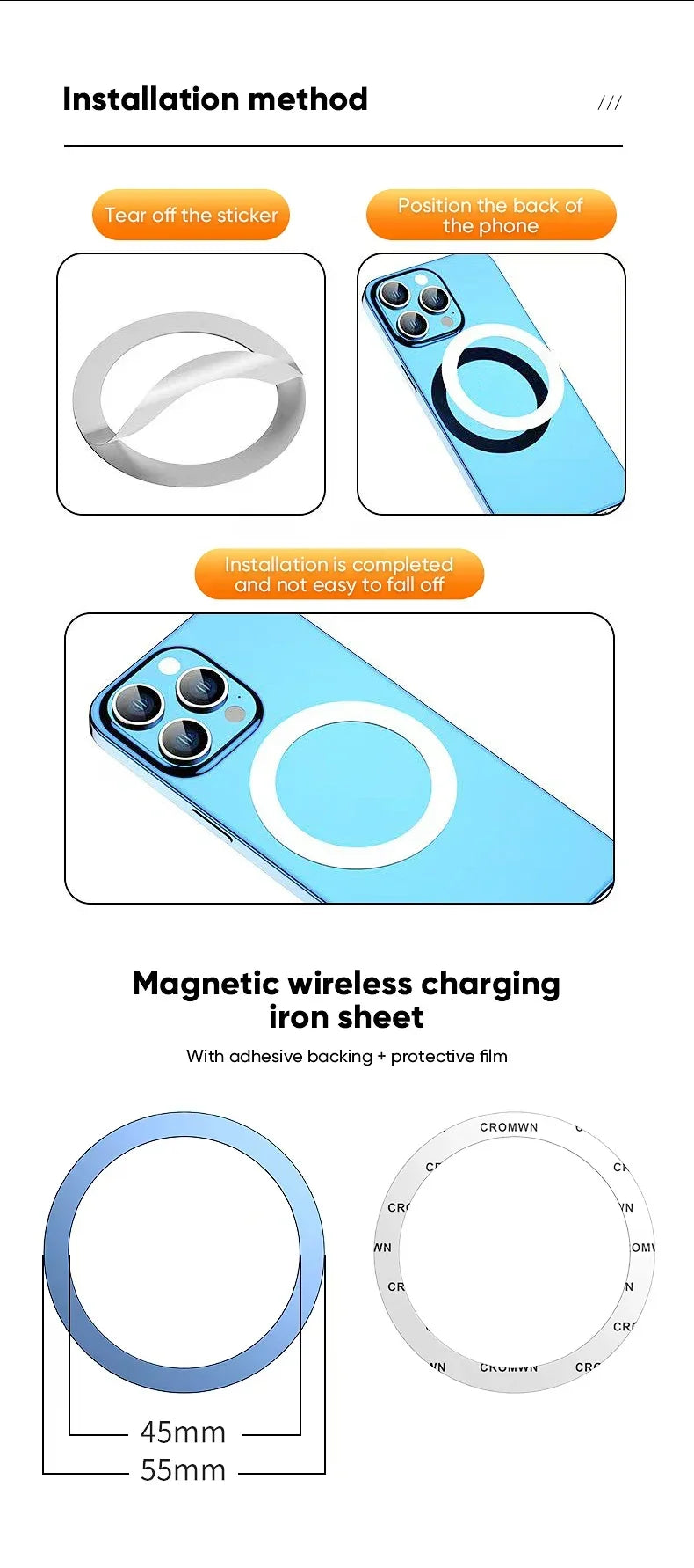 Magnetic MagSafe Car Phone Holder - Universal Vehicle Mount for iPhone 16 15 14 Series | Trendorio Shop