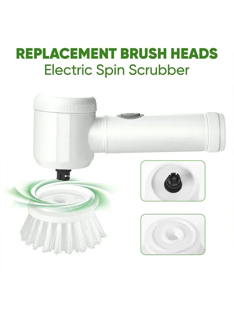 1. 5-in-1 Electric Spin Scrubber Brush – Bathroom Tile & Sink Cleaner | Trendorio Shop - Electric Cleaning Tools