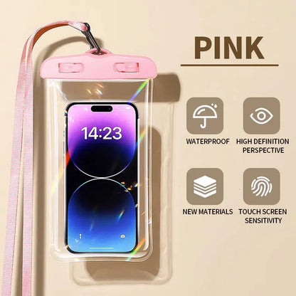 Waterproof Phone Pouch for Swimming & Diving - Universal Dry Bag Case for Beach, Pool, Water Sports | Trendorio Shop