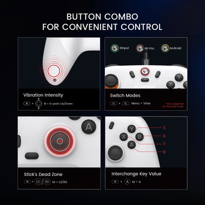 Wireless Gaming Controller for Switch, Android, iOS, PC - Bluetooth & Wired Gamepad with Dongle | Trendorio Shop