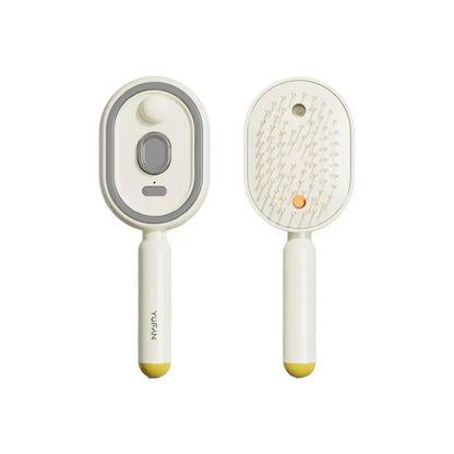 Electric Spray Hair Comb 3-in-1 | Air Cushion Massage Brush | Rechargeables Anti Static Self - Cleaning Hair Tool