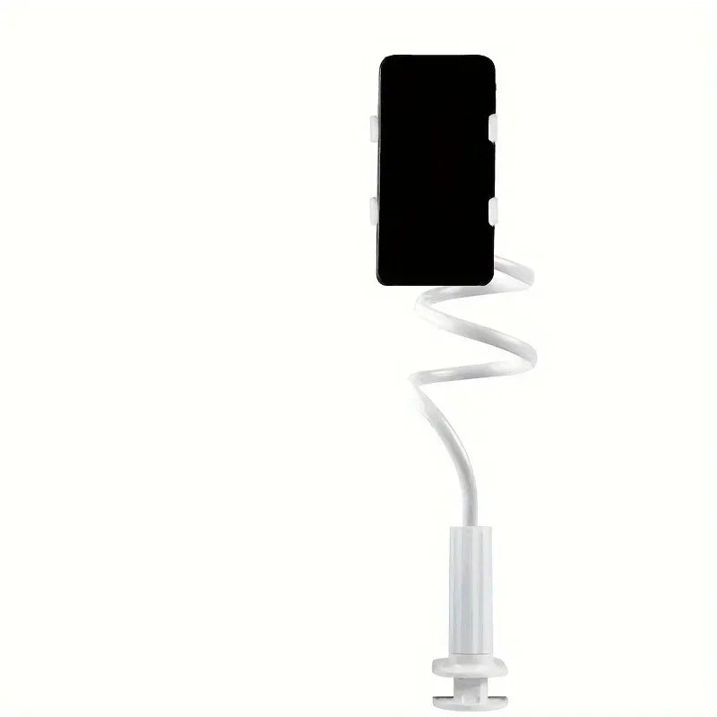 Flexible Phone Holder with Clip, 138cm Gooseneck Arm