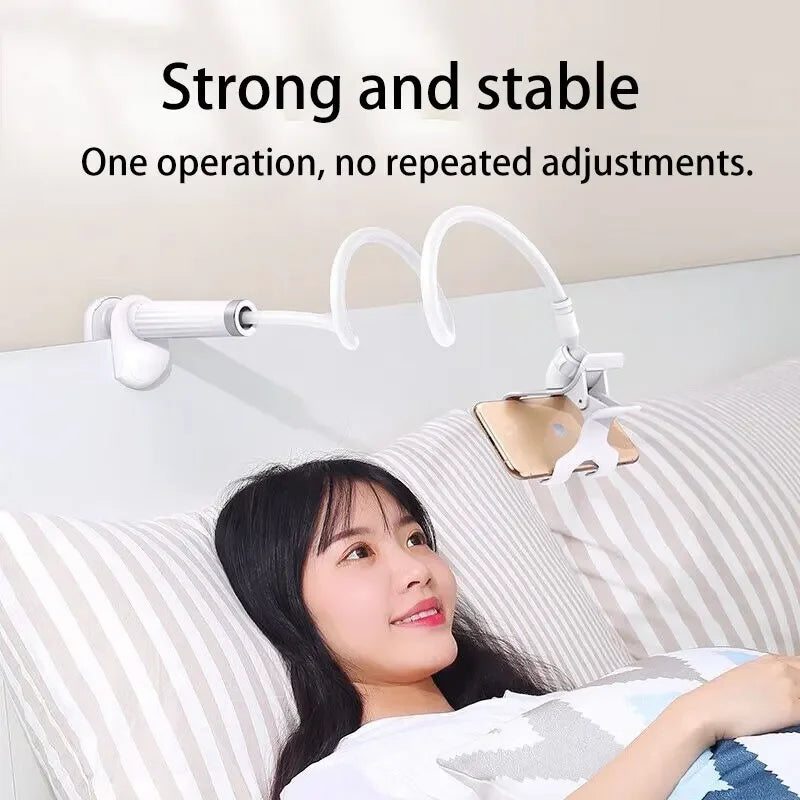 Gooseneck Desk Phone Stand – Adjustable Clamp Mount