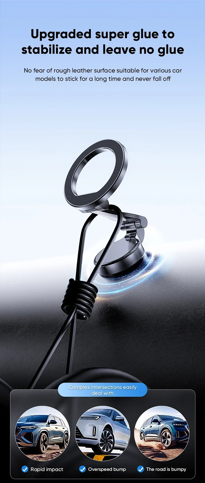 Magnetic MagSafe Car Phone Holder - Universal Vehicle Mount for iPhone 16 15 14 Series | Trendorio Shop