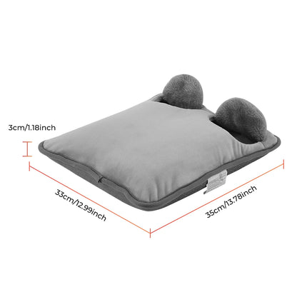 USB Powered Plush Electric Foot Warmer – Cozy Heat for Home & Office