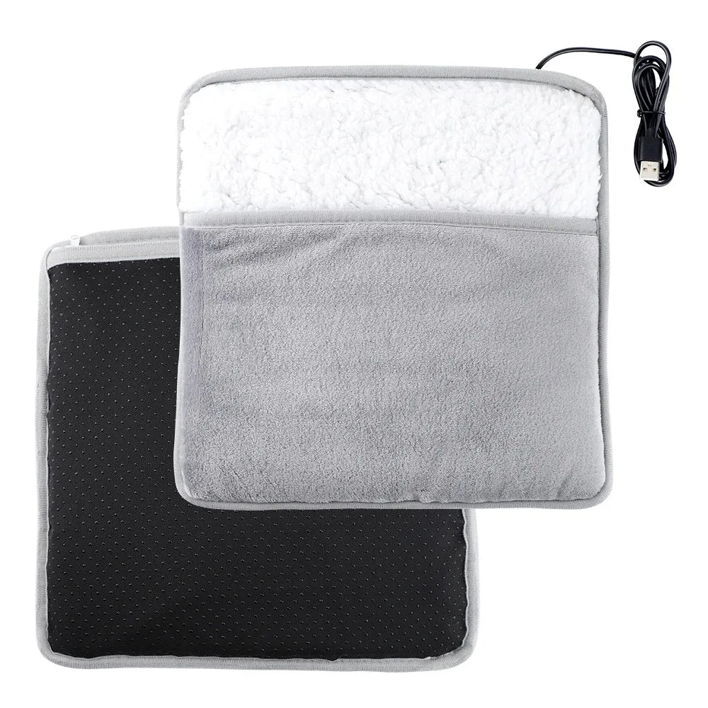 Energy-Saving USB Foot Warmer – Electric Plush Foot Heat Pad