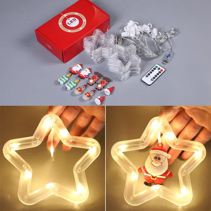 Christmas LED Curtain Strip Lights – USB Garland Fairy Lights | Trendorio