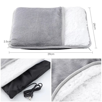 Portable USB Foot Heating Pad – Comfortable Warm Foot Cushion