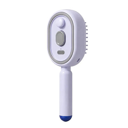 Electric Spray Hair Comb 3-in-1 | Air Cushion Massage Brush | Rechargeables Anti Static Self - Cleaning Hair Tool