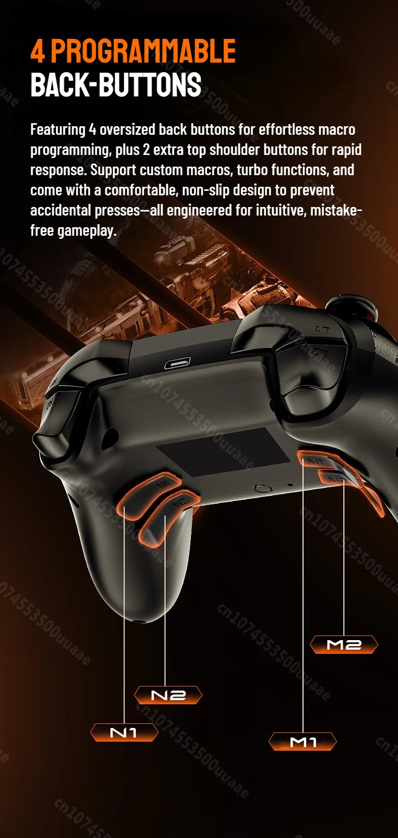 Wireless Gaming Controller for Switch, iPhone, Android, PC - Tri-Mode Bluetooth Gamepad | Trendorio Shop