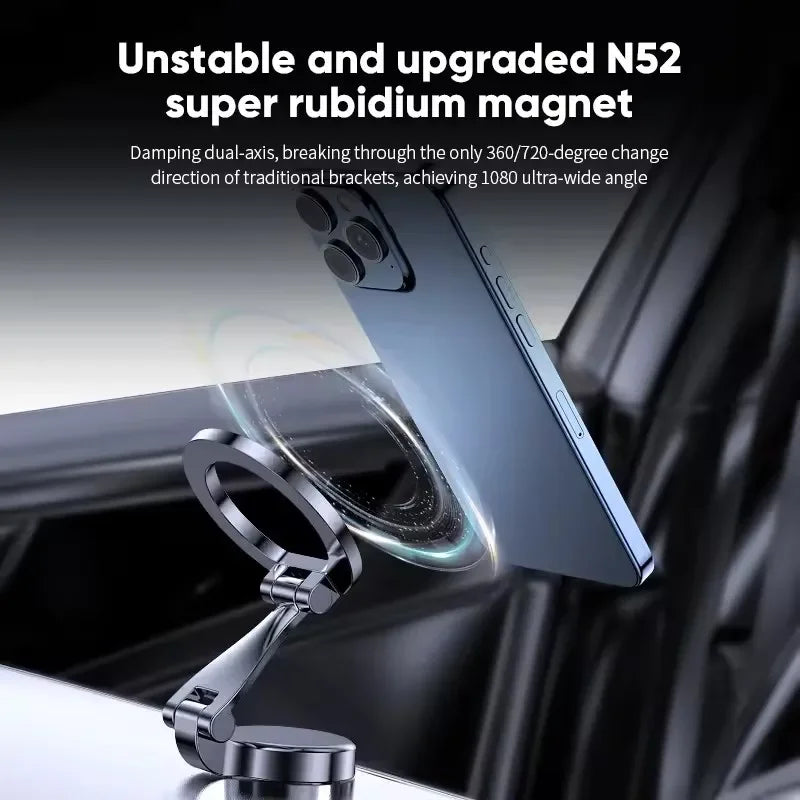 Magnetic 1080° Rotating Car Phone Holder - Universal MagSafe Mount for iPhone 16 15 14 Pro Max | Trendorio Shop