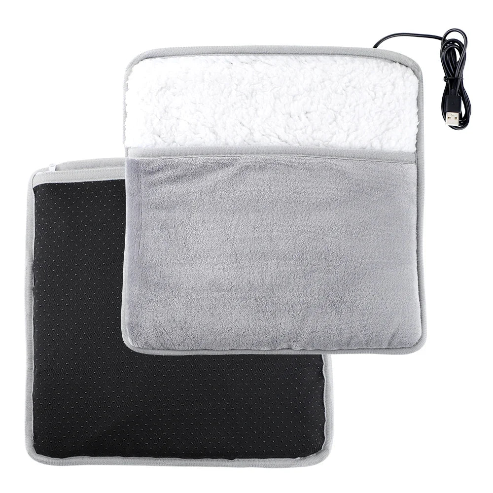 Ultra-Soft Electric Foot Warmer – USB Powered Winter Foot Heater