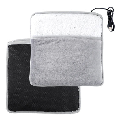 Ultra-Soft Electric Foot Warmer – USB Powered Winter Foot Heater