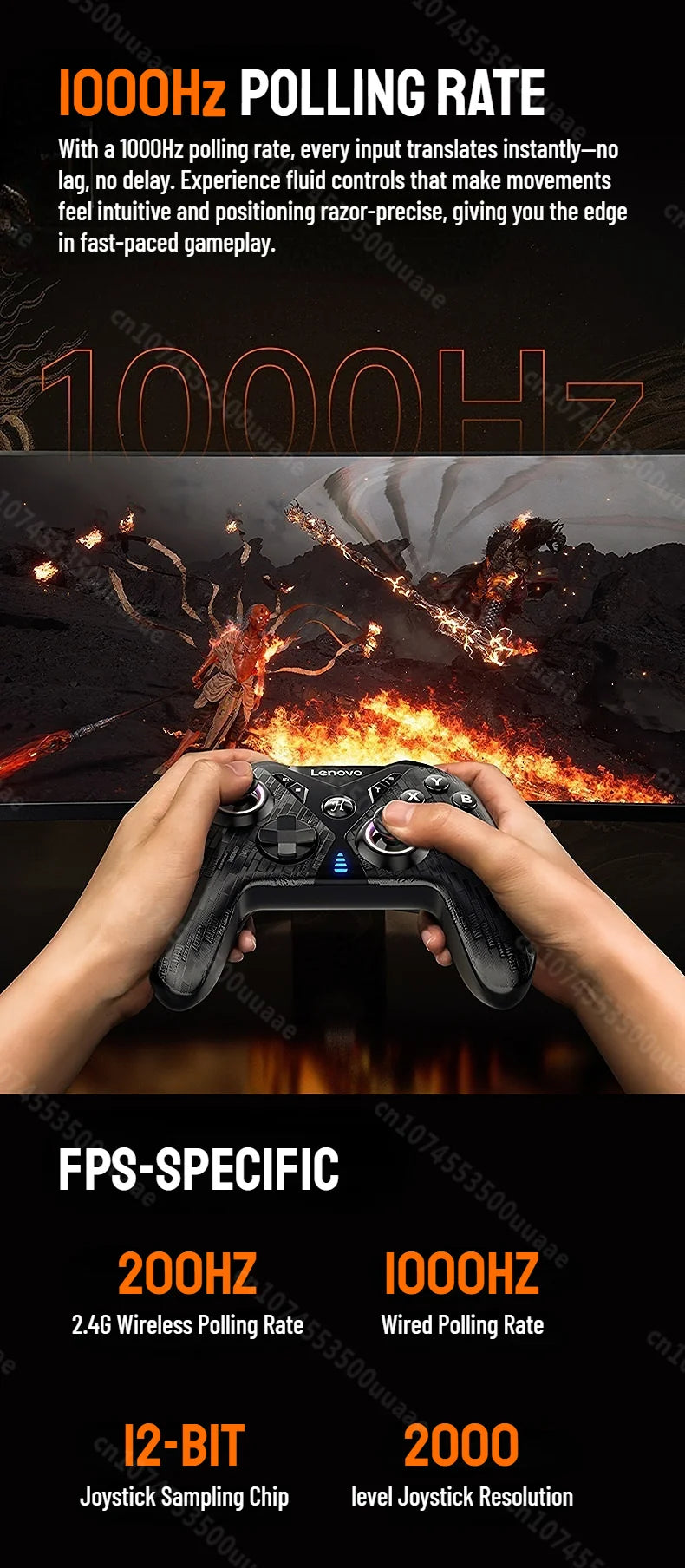 Wireless Gaming Controller for Switch, iPhone, Android, PC - Tri-Mode Bluetooth Gamepad | Trendorio Shop