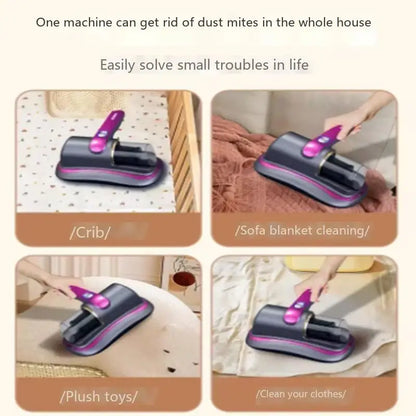 Portable UV Handheld Vacuum Cleaner | Cordless Mattress Dust Mite Cleaner for Home | Trendorio Shop
