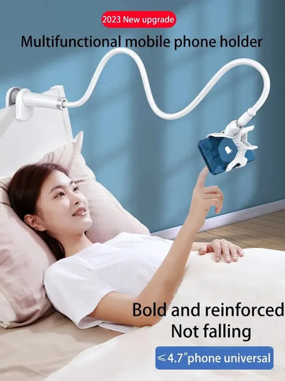 Gooseneck Desk Phone Stand – Adjustable Clamp Mount