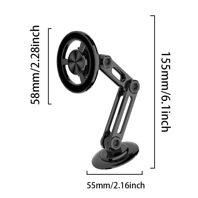 360° Magsafe Car Phone Holder - Magnetic Vent Mount for iPhone 16/15 - Trendorio Shop