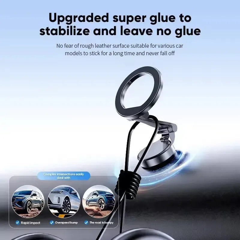 Magnetic MagSafe Car Phone Holder - Universal Vehicle Mount for iPhone 16 15 14 Series | Trendorio Shop