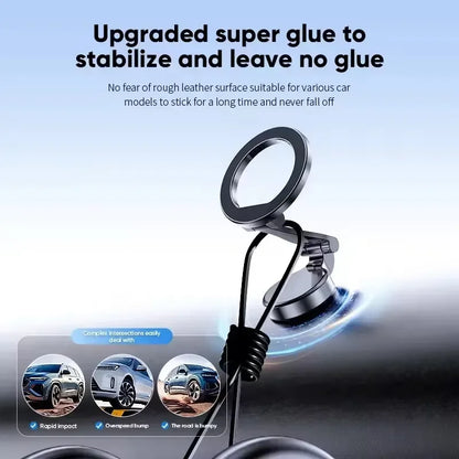 Magnetic MagSafe Car Phone Holder - Universal Vehicle Mount for iPhone 16 15 14 Series | Trendorio Shop