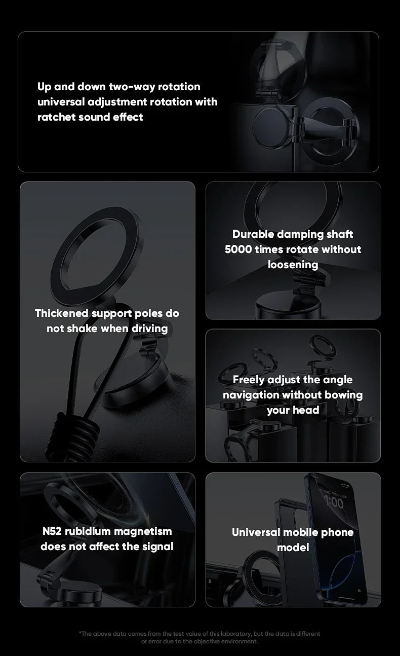 Magnetic MagSafe Car Phone Holder - Universal Vehicle Mount for iPhone 16 15 14 Series | Trendorio Shop