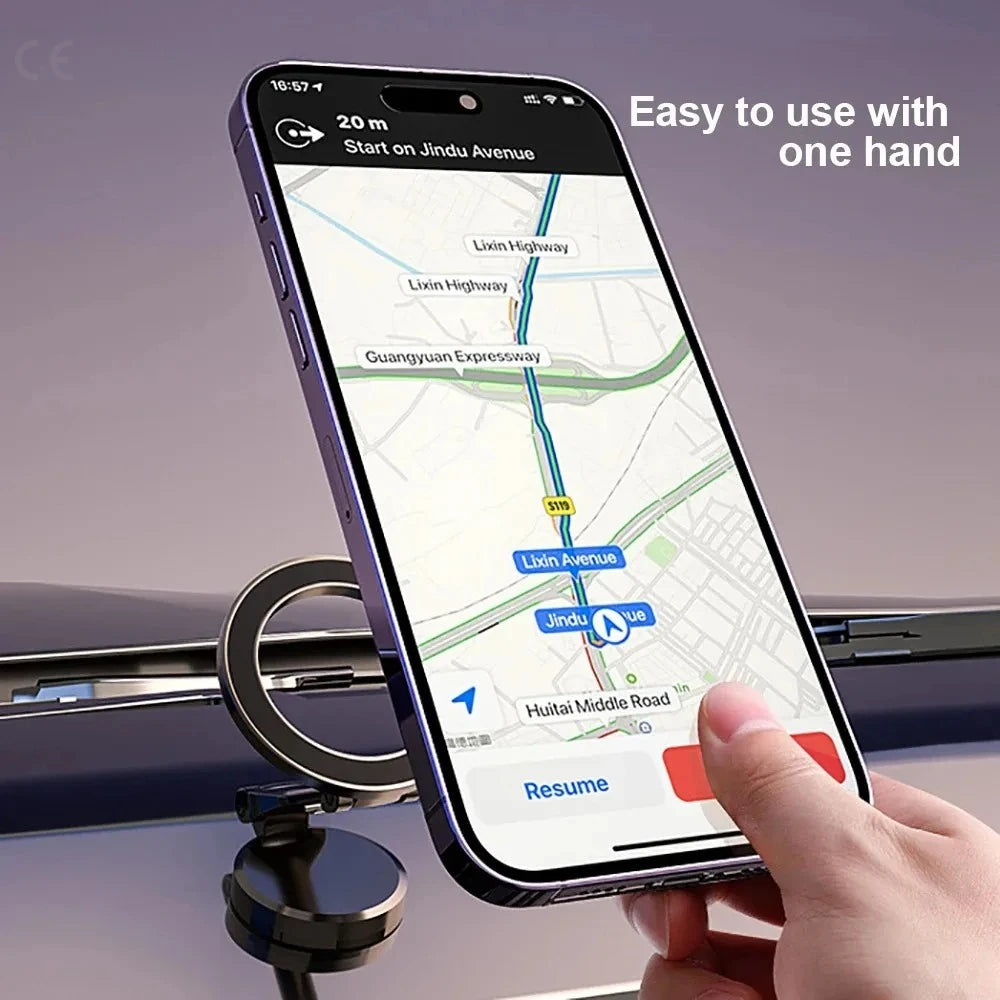 Magnetic MagSafe Car Phone Holder - Universal Mount for iPhone 15 14 13 Pro Max | Trendorio Shop